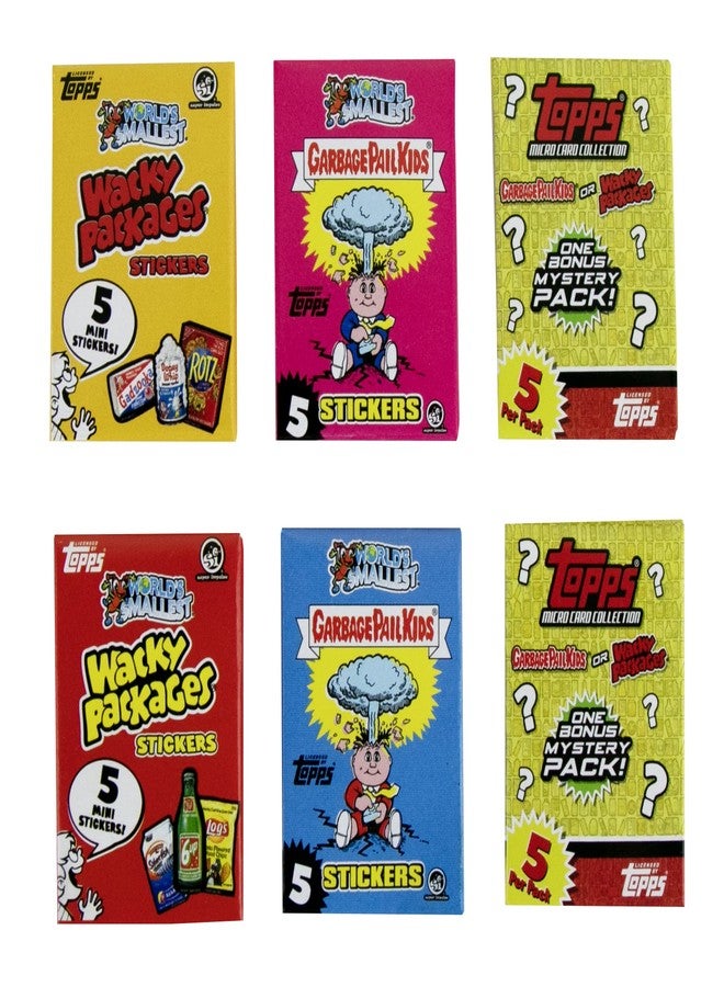 World's Smallest Topps Micro Card Collection, GPK and Wacky Packages Micro Stickers - Image 5